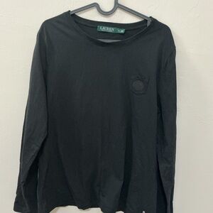 Lauren Ralph Lauren black Long Sleeve Shirt t shirt size XL
